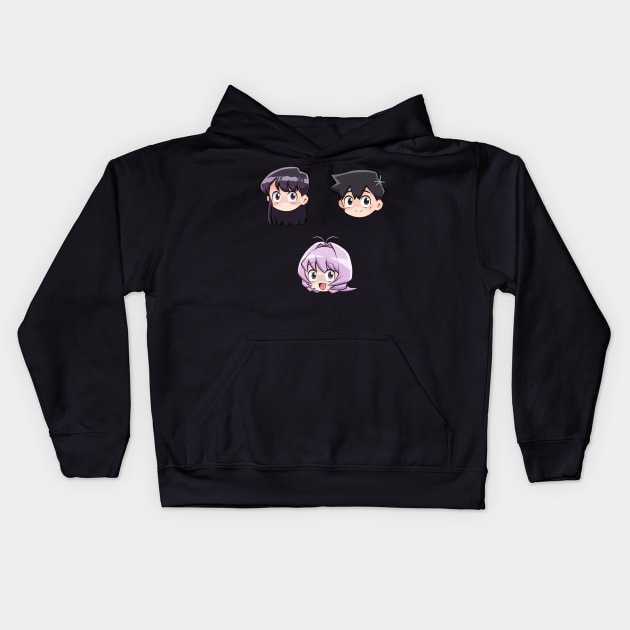 Komi-san wa, Komyushō Desu Kids Hoodie by HeyMrDeath